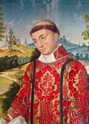 Heiliger Laurentius, 1460-66 (Detail)